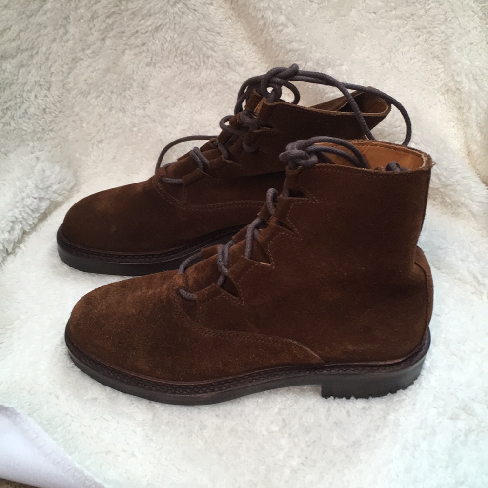 Polo By Ralph Lauren Brown Suede